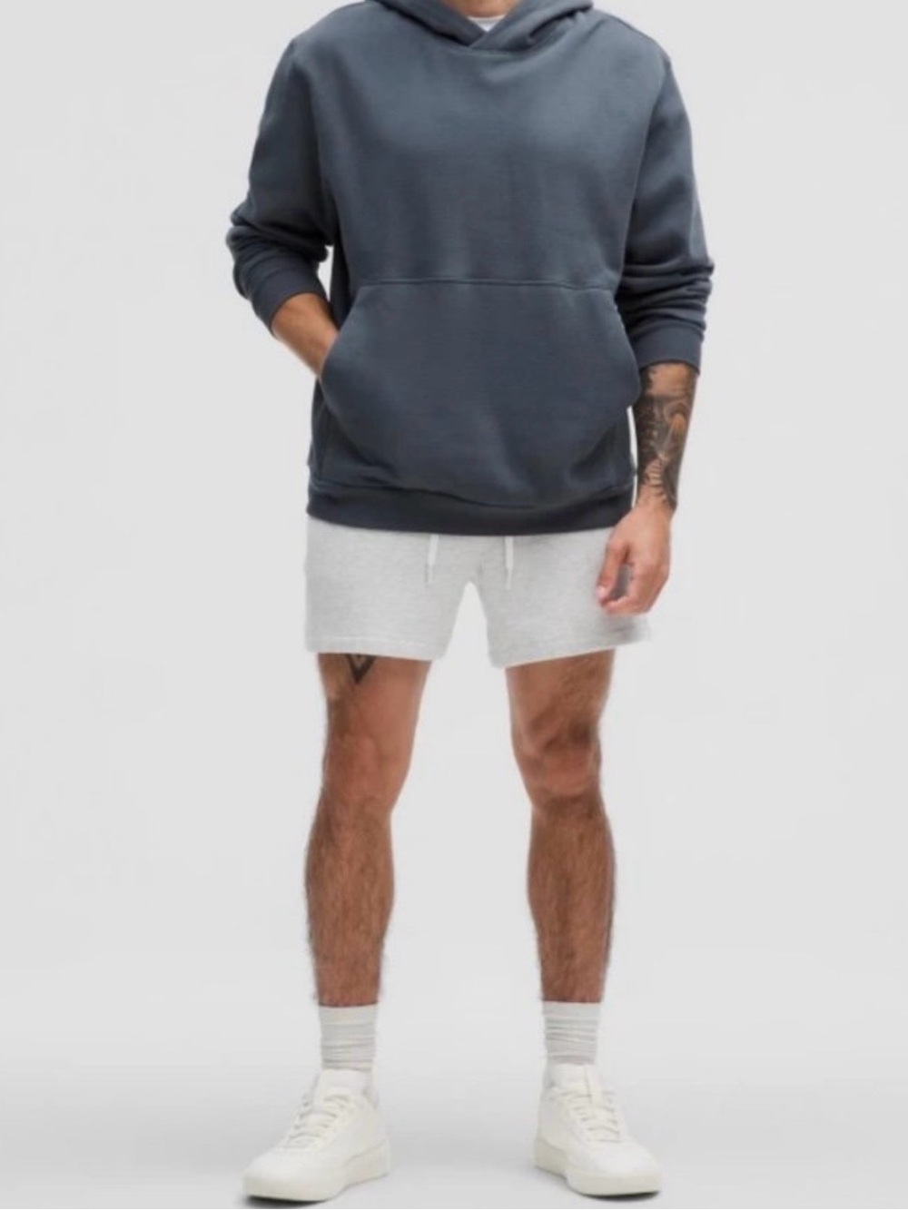 Lululemon Men’s Steady State Classic Fit Shorts Small S Heather Gray